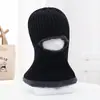 Gorro de lana de invierno con ala para proteger las orejas para hombres de mediana edad y ancianos, gorro de tigre para ciclismo al aire libre, gorro de punto de una sola pieza que protege el cuello