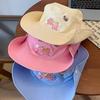 Sombrero de Montañismo de Secado Rápido Color Caramelo Estilo Coreano Abejita Linda para Mujer Primavera y Verano Viajes al Aire Libre Camping Sombrilla Sombrero de Pescador Ins