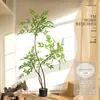 Planta Nandina Aterrizaje Planta en Maceta Interior Grande Biónica Verde Adornos Sala de Estar Lujo Ligero Flor Decorativa Árbol Falso
