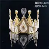 Adornos de Decoración para Pastel de Corona Adultos Niños Reina Encaje Boda Malla de Perlas Cyber Celebrante Tocado Cumpleaños Enchufe