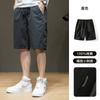 Pantalones Cortos Casuales Versátiles de Color Sólido para Hombre, Verano, Delgados, de Exterior, Pantalones de Seis Puntos, Sueltos, Talla Grande, Rectos, Deportivos, de Playa