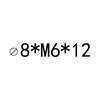 Tornillo de Enchufe Hexagonal de Acero Inoxidable 304, Tornillo de Hombro Saliente, Tornillo Limitador Hilo M5M6M8M10