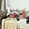 Amazon Xiyin Export Halloween Boo Fantasma Almofada Almofada de Cintura Capa de Almofada Sala de Estar Sofá Almofada Decorativa