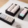 Nova caixa de armazenamento de sutiãs para dormitório tipo gaveta caixa de armazenamento de meias para guarda-roupa caixa de armazenamento de cabeceira