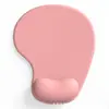 Alfombrilla de Ratón para Muñeca Almohadilla para Muñeca de Cintura Pequeña Engrosada Antideslizante Silicona Color Sólido Diseño Logo Personalizado Alfombrilla de Ratón para Oficina