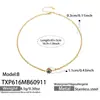 Set de joyería de acero inoxidable estilo lujo transfronterizo europeo y americano con circonita cúbica de colores en forma de esfera, incluyendo un brazalete, un collar y unos pendientes