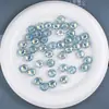 Cuentas de Rueda Facetadas Transparentes Agrietadas Dingyi Cuentas Acrílicas Galvanizadas Luna Fría Accesorios para Cadena de Teléfono Móvil DIY