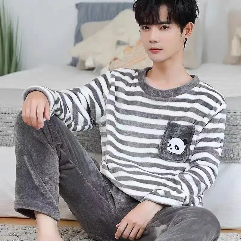 条纹熊猫-男绒