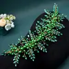 Piezas de Taladro Hechas a Mano con Pedrería Europea y Americana, Diadema de Pelo Prensado de Alta Gama Color Champán, Corona de Pelo de Perlas, Accesorios para Fiesta de Bodas Dz324