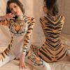 Lingerie sexy sedutora feminina Sexy Slim-fit role-playing uniforme de tigre tentação livre paixão terno 1141