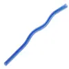 Pajita de Vidrio de 8 mm de Diámetro Vaso de Agua Ondulado Pajita de Vidrio Borosilicato Alto Pajita de Vidrio para Beber de 20 cm Resistente a Altas Temperaturas Alimentaria