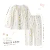 Pijama para niñas, estilos de primavera y otoño, algodón nube, manga larga, corte holgado, nueva colección de otoño, ropa de estar popular para niñas mayores