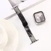 Adecuado para Correa de Reloj Apple S10 Tie-Dye Denim Delgada Cintura Pequeña Iwatchs9678Se Correa de Muñeca Lavada con Efecto Desgastado