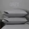 Atacado do Fabricante Hotel Mesmo Estilo Veludo de Pena Proteção da Coluna Cervical Não Colapsa Travesseiro Único Núcleo de Travesseiro Branco Puro Escovado Travesseiro de Presente
