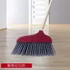 Escoba Grande para el Hogar con Cerdas Suaves, Extensa y Ampliada, Juego de Escoba de Plástico con Cerdas Suaves para Barrer Suelos