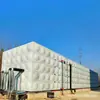 Tanque de agua de acero inoxidable 304, de forma cuadrada, aislado, capacidad de 1000 metros cúbicos, a gran escala, de grado alimenticio y adecuado para el almacenamiento de agua contra incendios