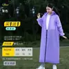 Impermeable y poncho desechables, estilo largo, protección de cuerpo completo contra lluvia intensa, engrosados para hombres y mujeres, adecuados para viajes al aire libre, portátiles para senderismo