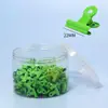 Clip Sello Metálico Clip para Snacks Clip de Hierro Creativo Carpeta Clip Redondo Lindo Clip de Papelería Clip para Snacks