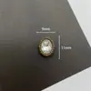 Accesorios Sencillos de Aleación Mini Incrustados con Diamantes Accesorios Marrones Otoño e Invierno Horquilla DIY Hecha a Mano Funda para Teléfono Accesorios para Uñas
