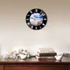 Relógio silencioso de 12 polegadas sala de estar relógio de parede moderno relógio de parede de arte digital criativa quarto simples grande metal