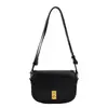 La popular bolsa cuadrada retro de moda de este año, nueva y sencilla, con textura de PU, bandolera, color liso, casual, para hombro o axila