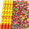 Envio de fábrica celebração de casamento festival de casamento abertura tubo de fogos de artifício de mão fogos de artifício enrolados à mão chuva de pétalas de fogos de artifício salva de casamento