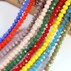 8-10 # Cuentas Planas de Cristal para Pulsera Hecha a Mano DIY Accesorios de Joyería Materiales Porcelana y Jade Cuentas Sueltas Fabricante Mayorista