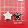 Pajarita de Diamantes de Imitación Coloridos Galvanizados Corazón Cereza Estrella Accesorios de Plástico DIY Funda de Teléfono Pasador Accesorios para Zuecos