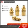 Conector Rápido para Controlador de Temperatura de Molde, Conector para Mangueira de Teflon Americano de 3/8 de Polegada, Conector Fêmea Tipo Aberto, Disponível em Vários Tamanhos