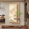 Pintura Decorativa Moderna de Lujo Ligero para Entrada, Pintura Colgante de Planta Verde Hidropónica de Gama Alta, Pintura de Pared de Estilo Nuevo para Pasillo de Entrada