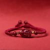 Suministro en Vivo de Pulseras de Cinabrio, Doce Signos del Zodíaco, Ocho Grandes Protectores Budas, Pulseras de Hilo Rojo, Dainichi Nyorai, Manjushri al por Mayor
