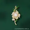 Broche de Flor de Luxo Artístico Design de Senso Nicho Corsage Alto Senso Estilo Fragrância Acessórios de Alfinete