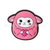 Amuletos para Zapatos Squishmallow de Juguete Goma Suave de PVC Decoración para Zapatos de Jardín Lindo Cerdo Accesorios para Zapatos