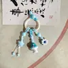 Jingdezhen Charms para Bolsa Atacado Chaveiro de Cerâmica Morango Feito à Mão Artístico Fresco e Delicado Fofo Charms para Bolsa