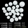 Hemisferio de Espuma de Poliestireno Materiales para Manualidades Artísticas DIY de Jardín de Infancia Molde de Media Esfera de Poliestireno Otro Papel