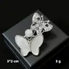 Broche de mariposa de alta gama, alfiler de perla antiexposición, mini escote, versátil, imitación de fritilaria, exquisitos accesorios de ropa, alfiler con hebilla