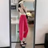 Pantalones de Cuadros Coreanos para Mujer 2025 Verano Nuevo Estilo Dulces, Cómodos y Transpirables Pantalones Pijama para Casa Caminar Estudiantes Frescos