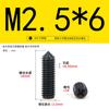 Acero Inoxidable 304 Zinc Negro Punta Ranura Cruz Tornillo de Máquina M2-M6 Extremo Cónico Tope Tornillo de Fijación Superior