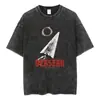 Ropa de Hombre Camiseta Homme Camiseta Gráfica Camiseta de Hombre Ropa Hombre Impresión Retro de Anime Lavada Nueva
