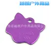Etiquetas de identificación metálicas de aleación de aluminio para perros, gatos y perros, etiquetas de aleación de aluminio, etiquetas para animales