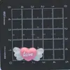 Accesorios de joyería para el pelo de dibujos animados transparentes de perla, material hecho a mano, accesorios de resina de pegamento de crema DIY, venta al por mayor