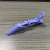 Pinzas para el Cabello que No Marcan, Pinzas de Cocodrilo para Salón de Belleza, Pinzas de Pico de Pato para Maquilladores, Pinzas para Flequillo Lateral, Pinzas para el Cabello para Lavarse la Cara