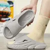 Pantuflas Nuevas Personalizadas para Hombre, Antideslizantes, Antiolor, Adecuadas para Uso en Exteriores e Interiores, Cómodas para Senderismo, Playa, y de Suela Gruesa