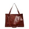 Bolsos Transfronterizos Gran Capacidad Nuevo 2023 Otoño e Invierno Moda Bolso Tote de Un Hombro Sobaco Cruzado Retro Bolso de Mujer para Ir al Trabajo
