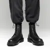 [Personalizado] Botas Martin Otoño e Invierno 2024 para Hombre Botas Cortas Atractivas Estilo Británico Puntera Redonda Moda Botas de Cuero de Media Caña 12512-H