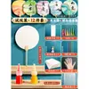 Patrimonio Inmaterial Abanico de Pintura Traje Niños Manualidades DIY Paquete de Materiales Set Completo de Materiales para Hacer Abanicos de Pintura Estilo Nacional Autodiseñados