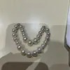 Estilo Francés Empalmado Celebridad de Internet Pulsera de Perlas de Agua Dulce Estilo Femenino Estilo Coreano Simple Pulsera Personalizada