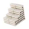 Imán Cilíndrico de Neodimio Hierro Boro 5*20mm Fuerte Magnético Piedra Absorbente de Hierro Redonda Niquelado Carga Magnética de Alta Resistencia del Fabricante en Stock