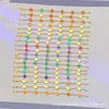 Pulsera Vanjia de Mini Flor de Seis Hojas y Trébol de Cuatro Hojas para Mujer, Versión Alta, Completamente Diamantada, Pulsera de Verano, Nicho de Gama Alta, Ins