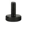 Tornillo de ajuste de fijación de cabeza redonda de acero al carbono con cabeza plana moleteada GB835 al por mayor de fábrica